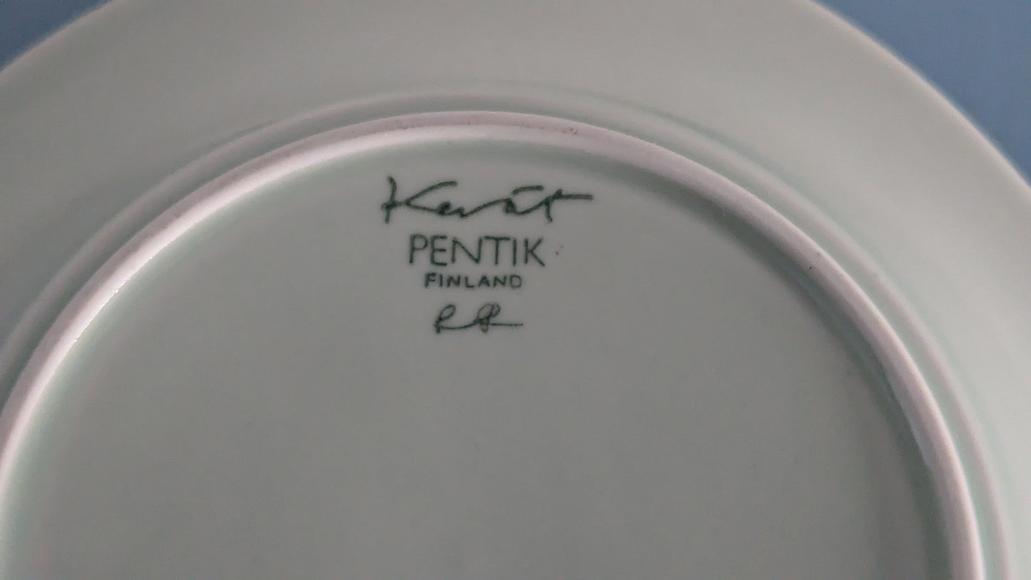 Pentik Kevät Leipälautanen / Leivoslautanen (4kpl, 1990-luku, Raino Ranta)