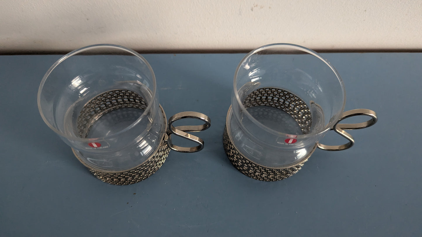 Iittala Tsaikka Kuumajuomalasi / Glögilasi (2kpl, Timo Sarpaneva)