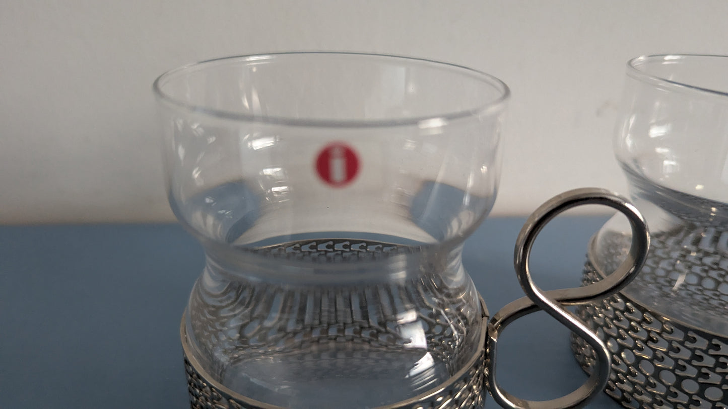 Iittala Tsaikka Kuumajuomalasi / Glögilasi (2kpl, Timo Sarpaneva)
