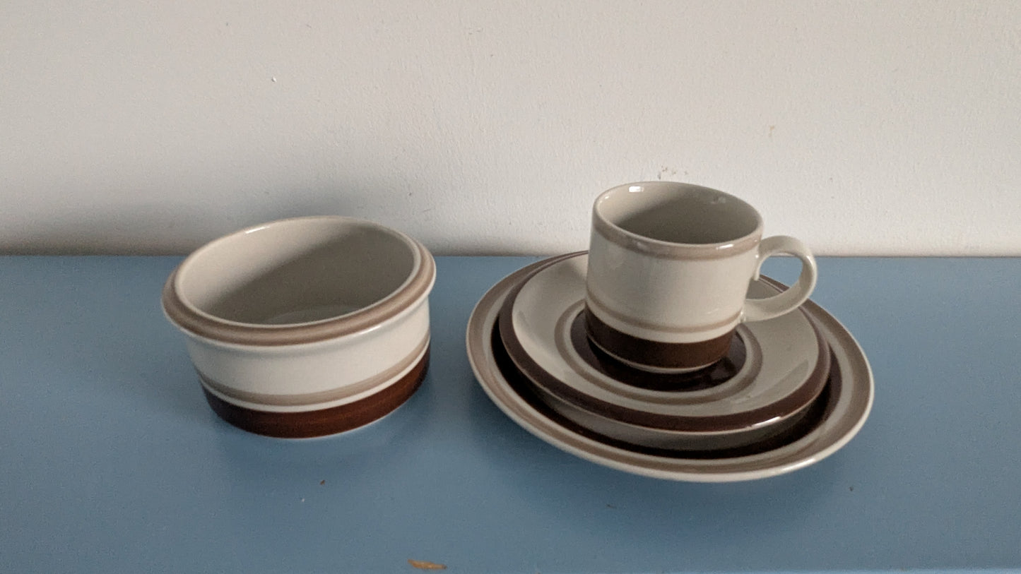 Arabia Pirtti Kahviastiasto Yhdeksälle Hengelle (28-osainen, 1971-1986)