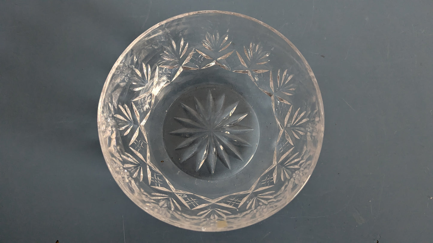 Riihimäen Lasi - Yrjö Kristallikulho / Annoskulho (1960-1970-luku)