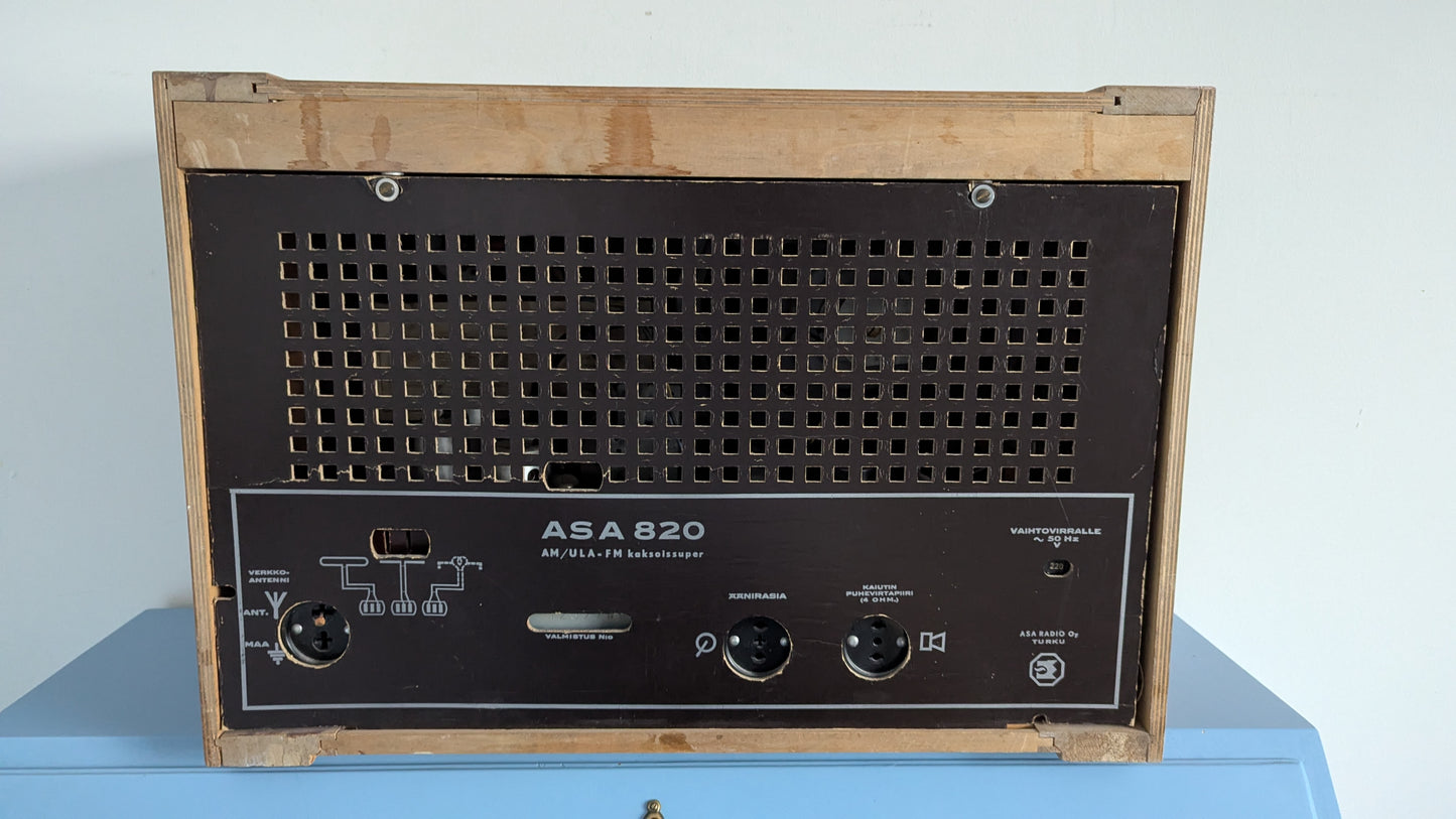 ASA 820 Putkiradio (1954)