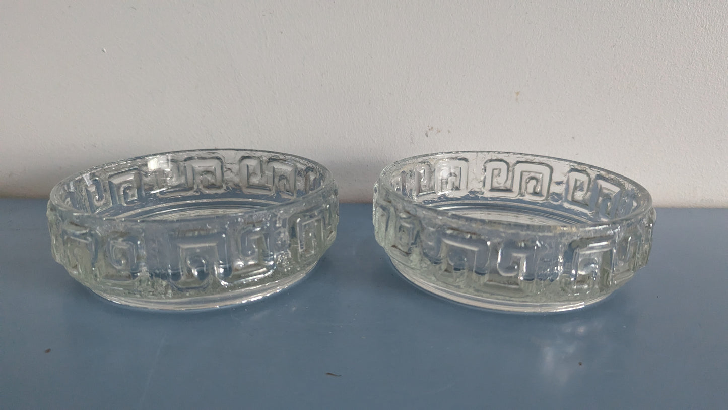 Riihimäen Lasi Taalari Annoskulho (2kpl, 1968-1975, Tamara Aladin)