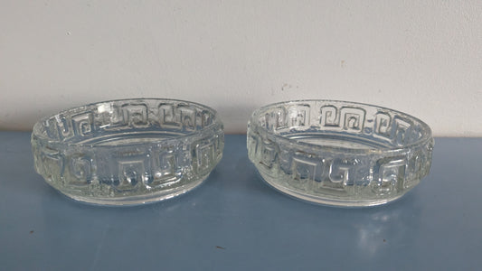 Riihimäen Lasi Taalari Annoskulho (2kpl, 1968-1975, Tamara Aladin)