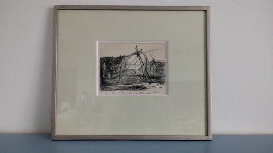 Signeerattu Grafiikka Vuodelta 1952