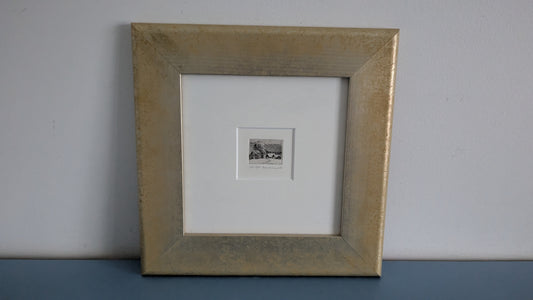 Osmo Nissinen - Pakkasaamu (Signeerattu Akvatinta 1986)