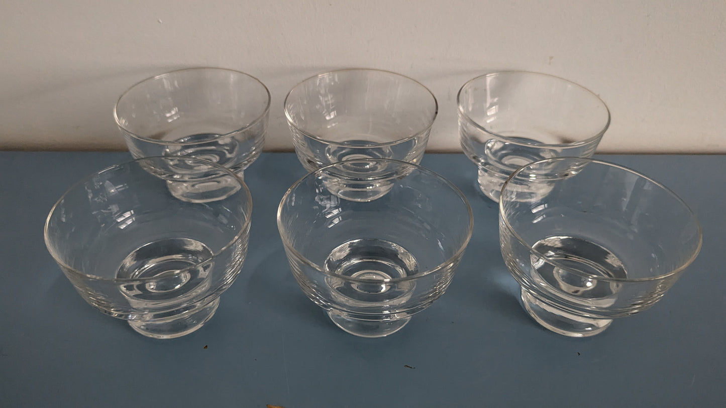 Iittala Future Annoskulho / Jälkiruokakulho (6kpl, 1958-1972, Tapio Wirkkala)