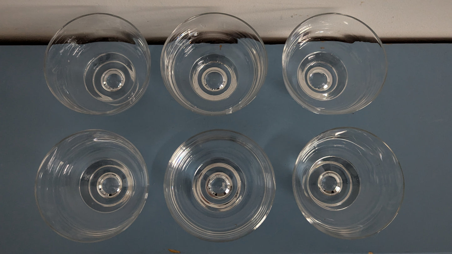 Iittala Future Annoskulho / Jälkiruokakulho (6kpl, 1958-1972, Tapio Wirkkala)