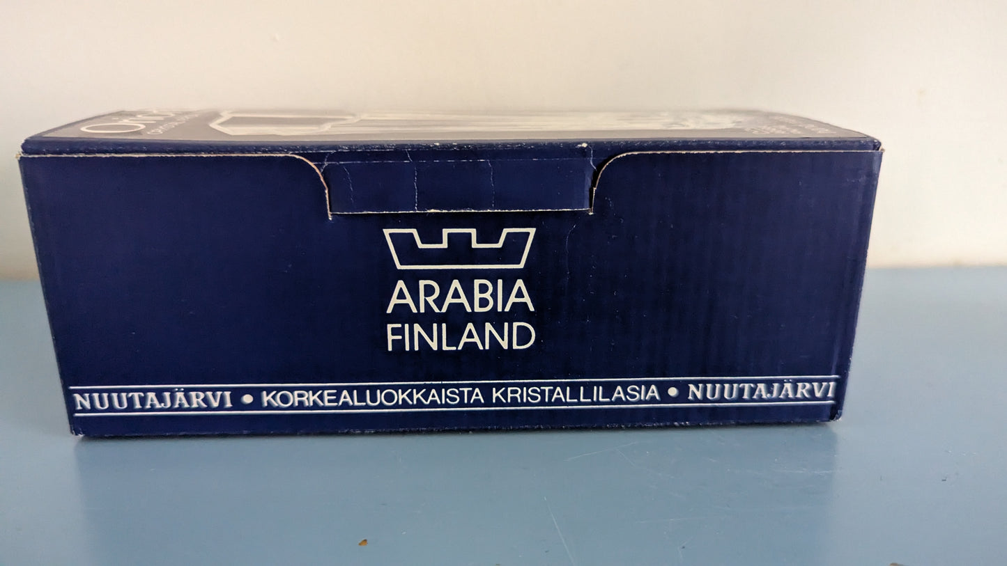 Nuutajärvi Orion Maljakko (1983-1991, Alkuperäisessä Pakkauksessa, Oiva Toikka)