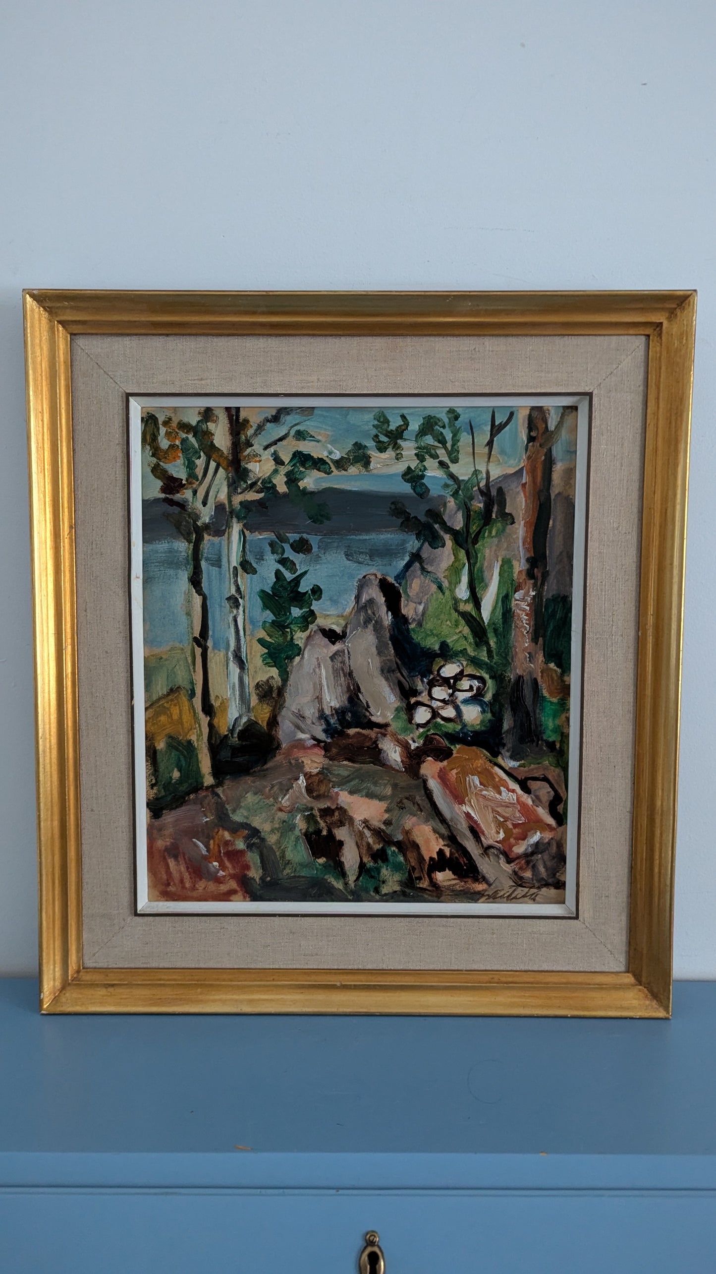 Atte Laitila - Signeerattu Öljyvärimaalaus