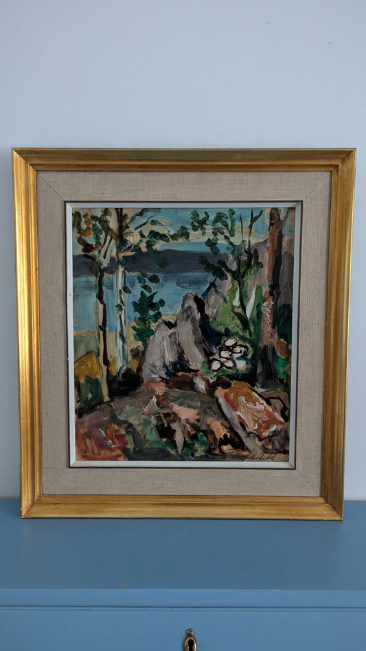 Atte Laitila - Signeerattu Öljyvärimaalaus