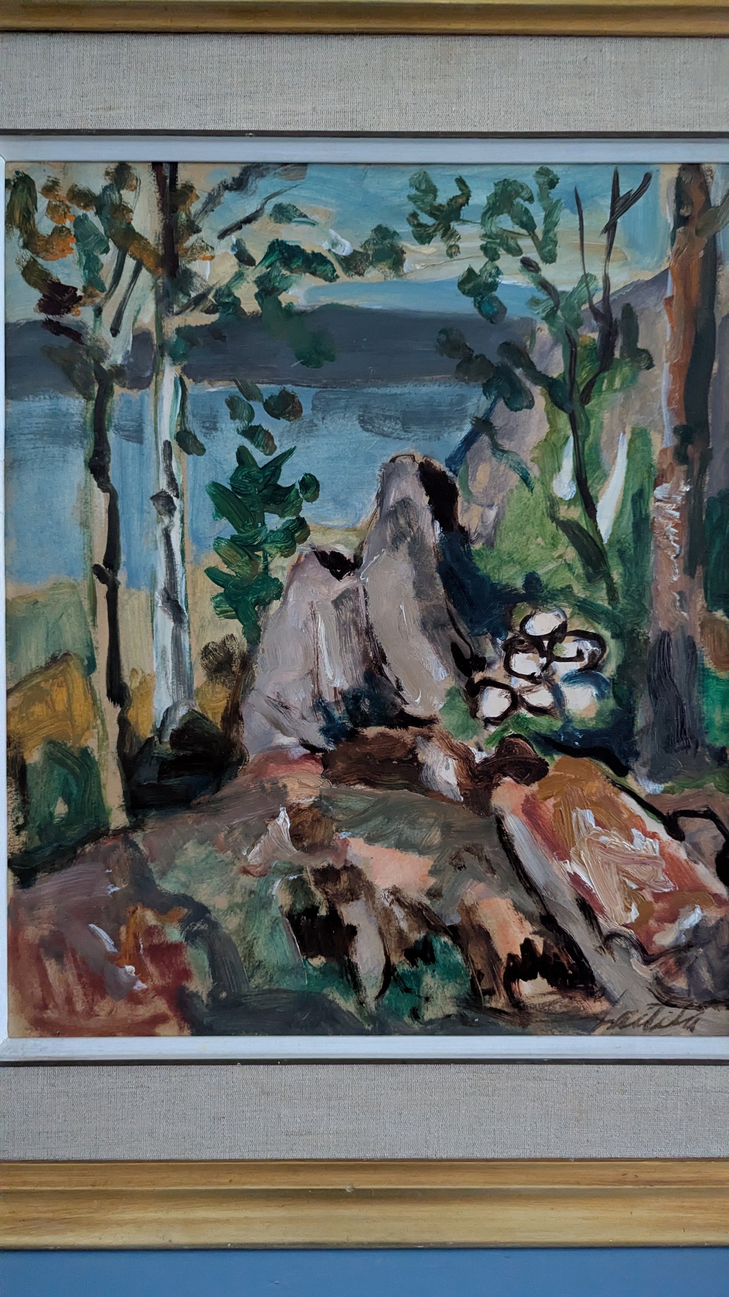 Atte Laitila - Signeerattu Öljyvärimaalaus