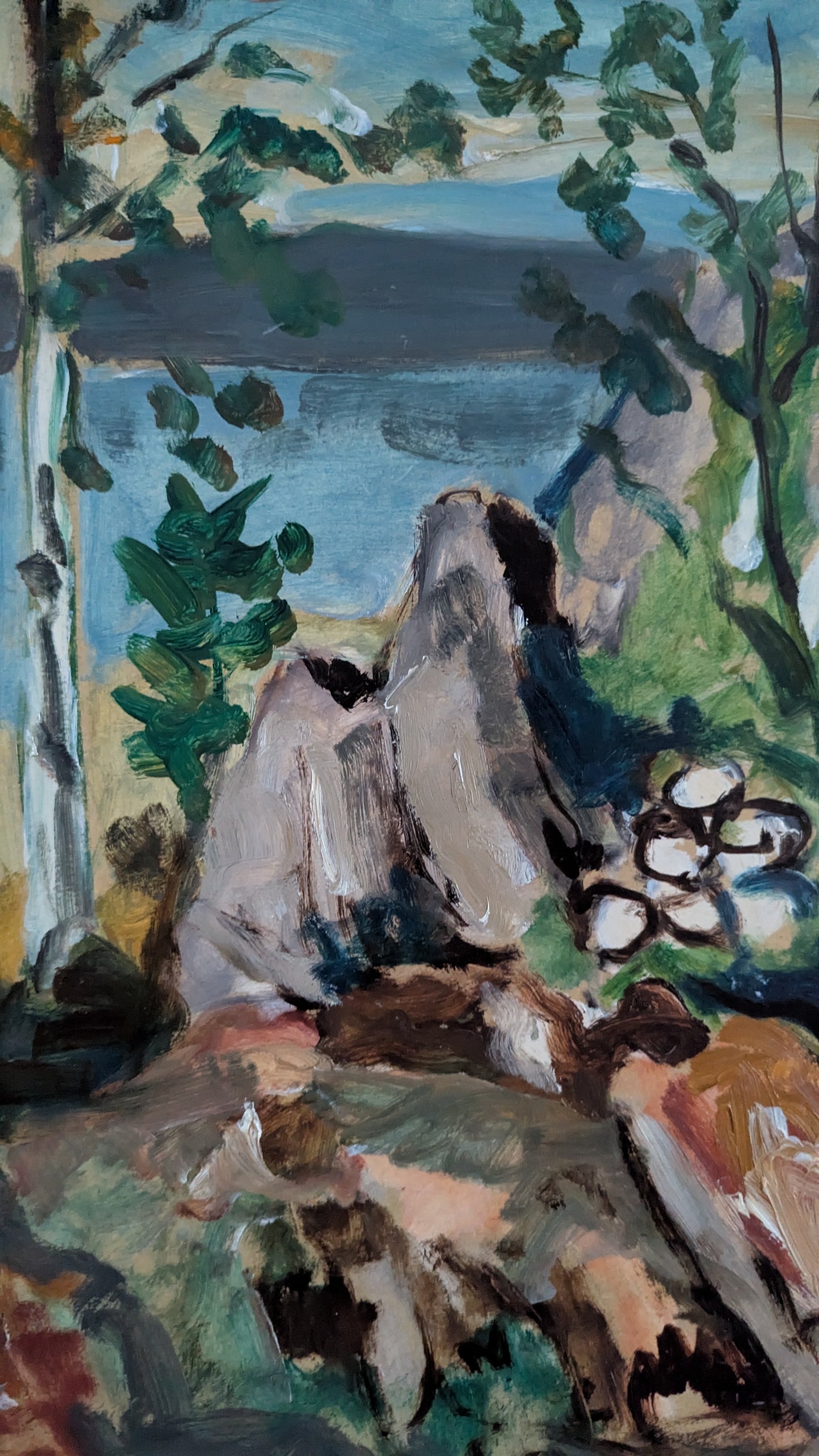 Atte Laitila - Signeerattu Öljyvärimaalaus