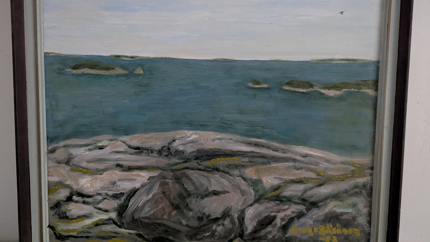 Kauko Räsänen - Signeerattu Öljyvärimaalaus