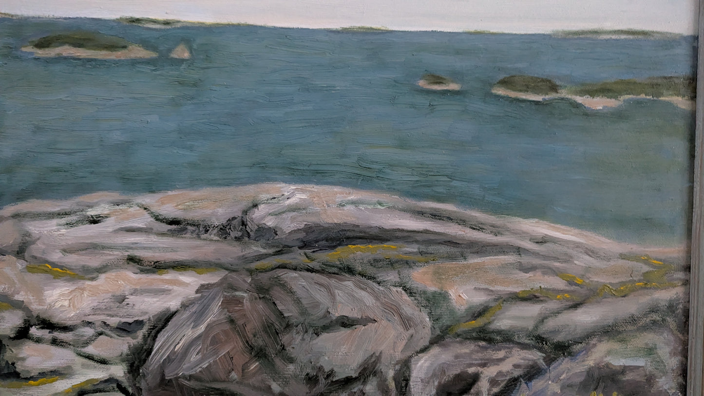 Kauko Räsänen - Signeerattu Öljyvärimaalaus