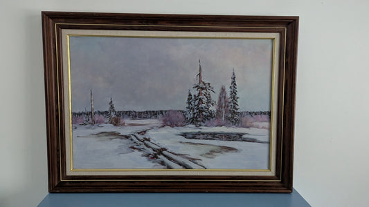 Eero Kemppainen - Signeerattu Öljyvärimaalaus