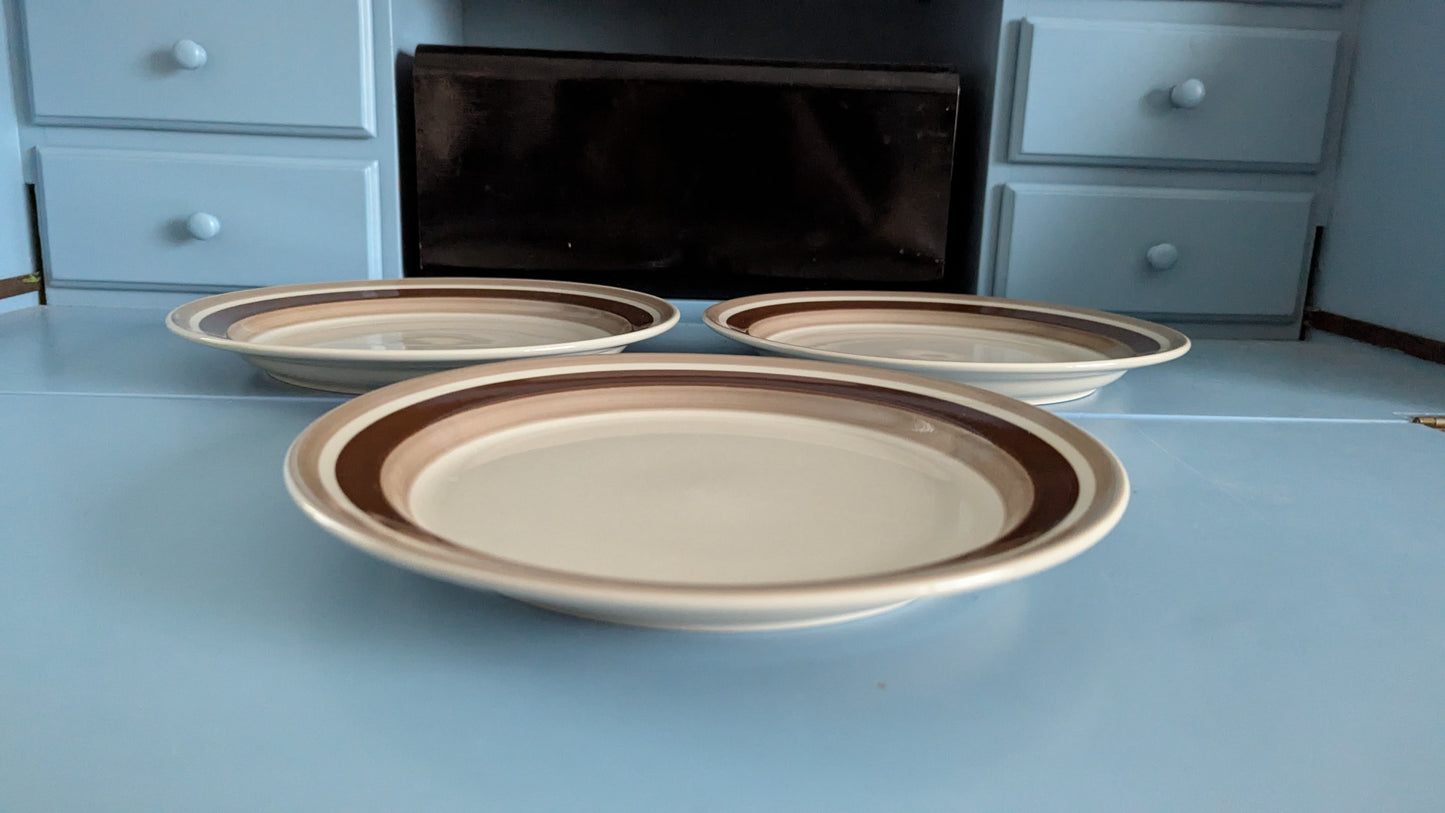 Arabia Pirtti Ruokalautanen (3kpl, 1971-1986, Raija Uosikkinen)