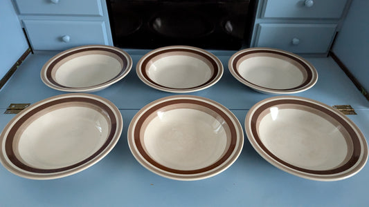 Arabia Pirtti Keittolautanen (6kpl, 1971-1986, Raija Uosikkinen)