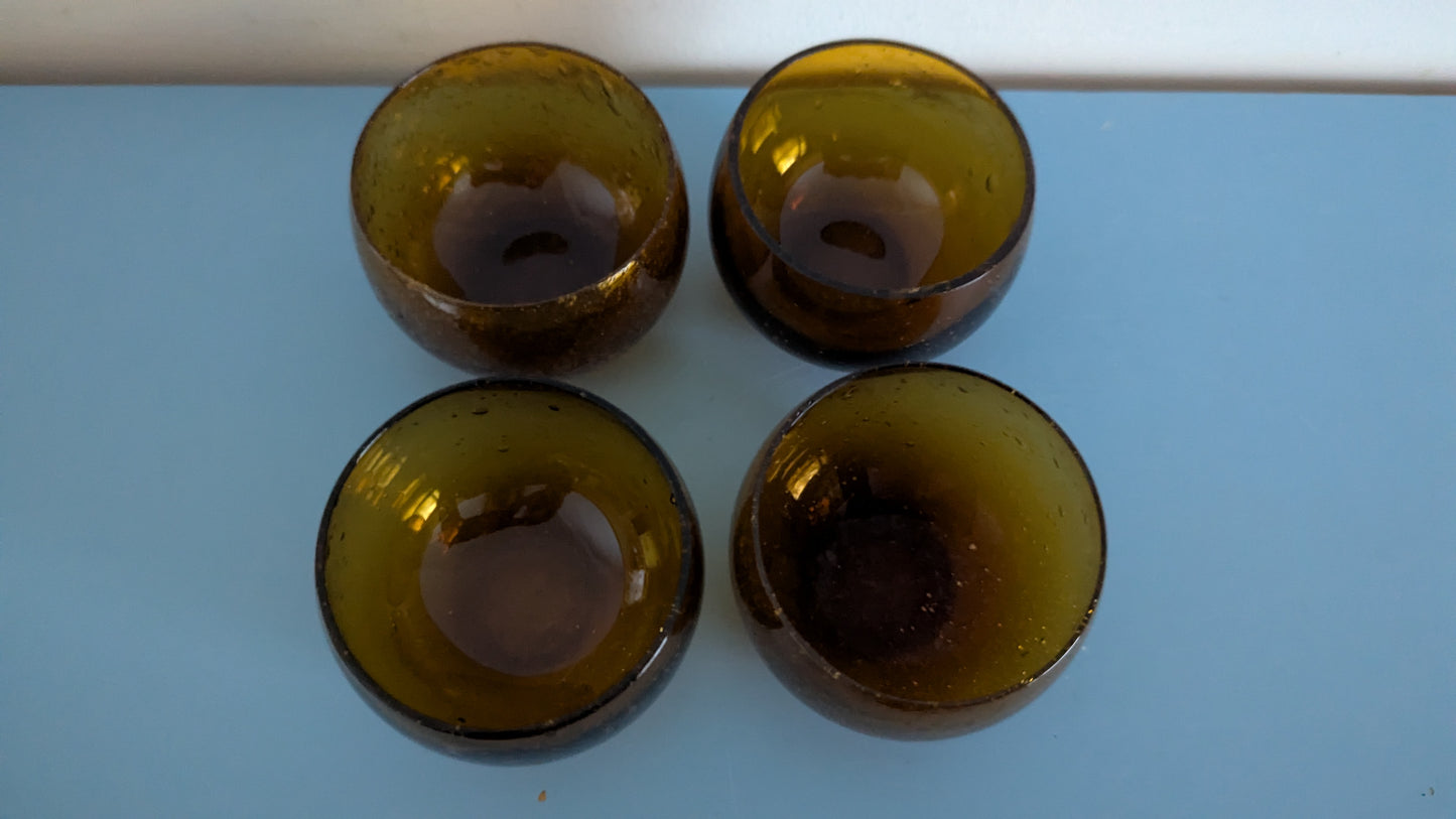 Humppila Talonpoika Boolilasi / Liköörilasi (4kpl, 1972-1987)