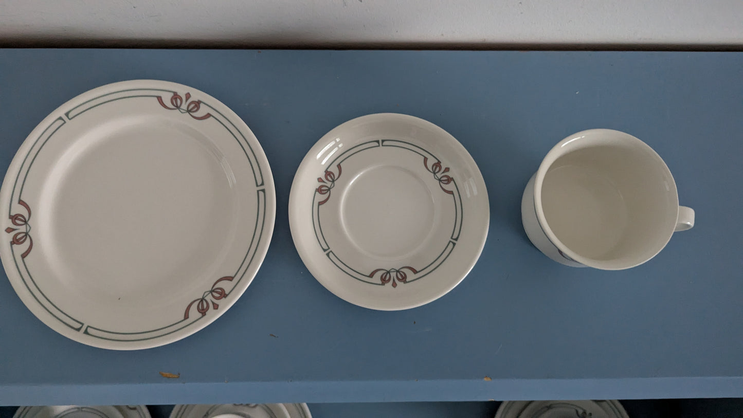 Arabia Capella Kahviastiasto 12-hengelle (36-osaa, 1987, Stockmann 125v)