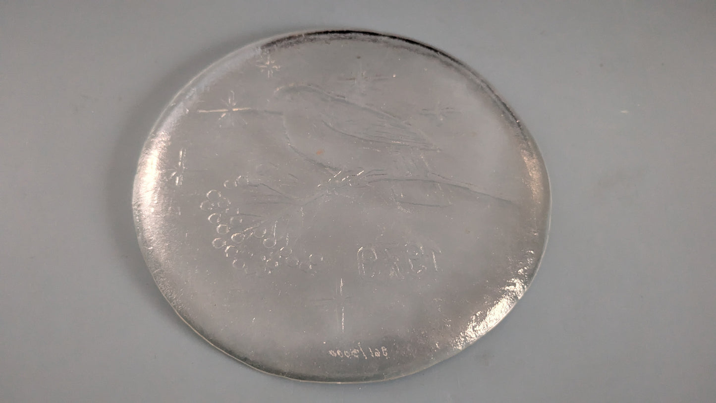 Humppila Lintu 1979 Numeroitu 961/3000 Vuosilautanen / Joululautanen