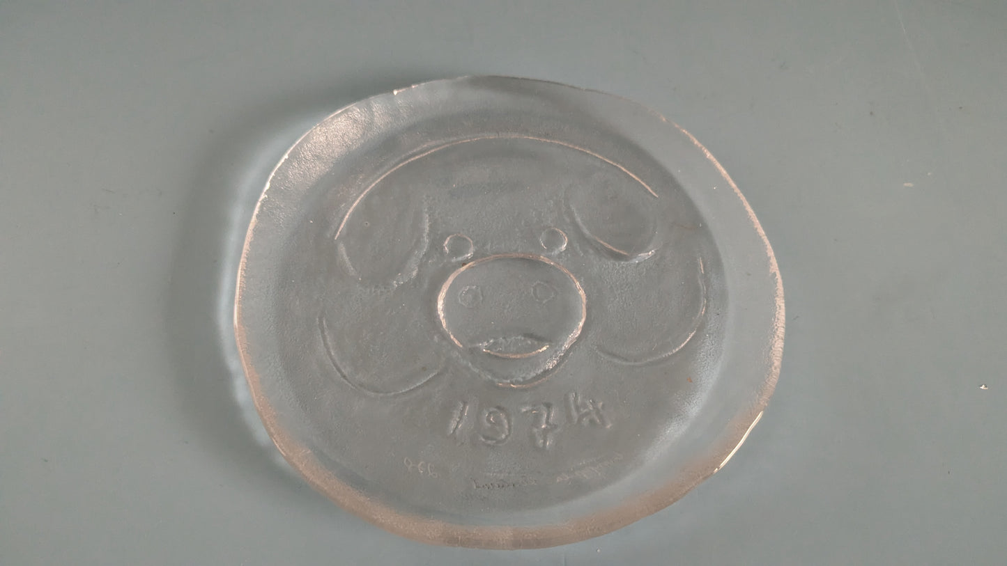 Humppila Sika 1974 Numeroitu 278 Vuosilautanen / Joululautanen