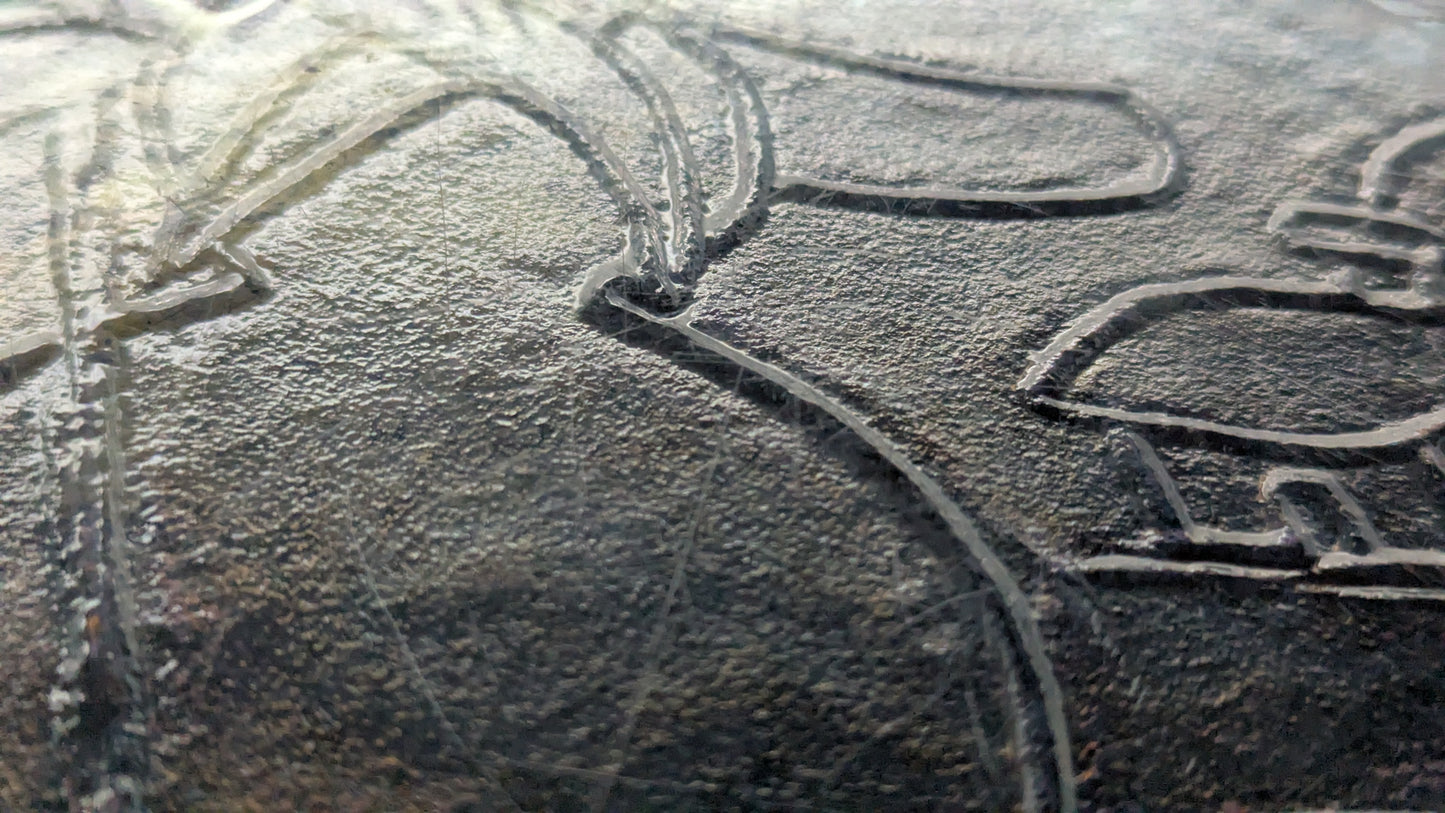 Humppila Lumiukko 1981 Numeroitu 31/2600 Vuosilautanen / Joululautanen