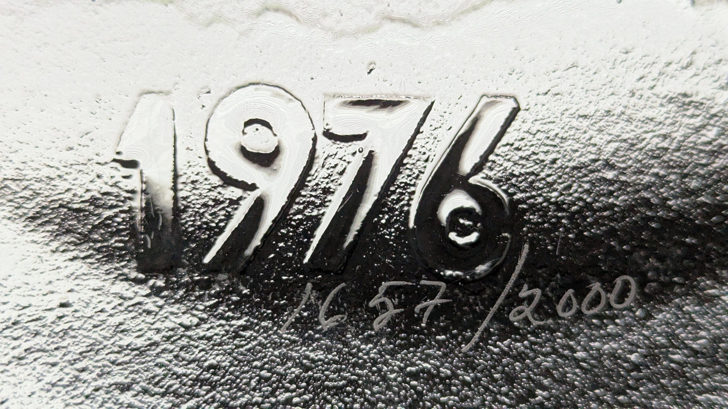 Humppila Porotokka 1976 Numeroitu 1657/2000 Vuosilautanen / Joululautanen