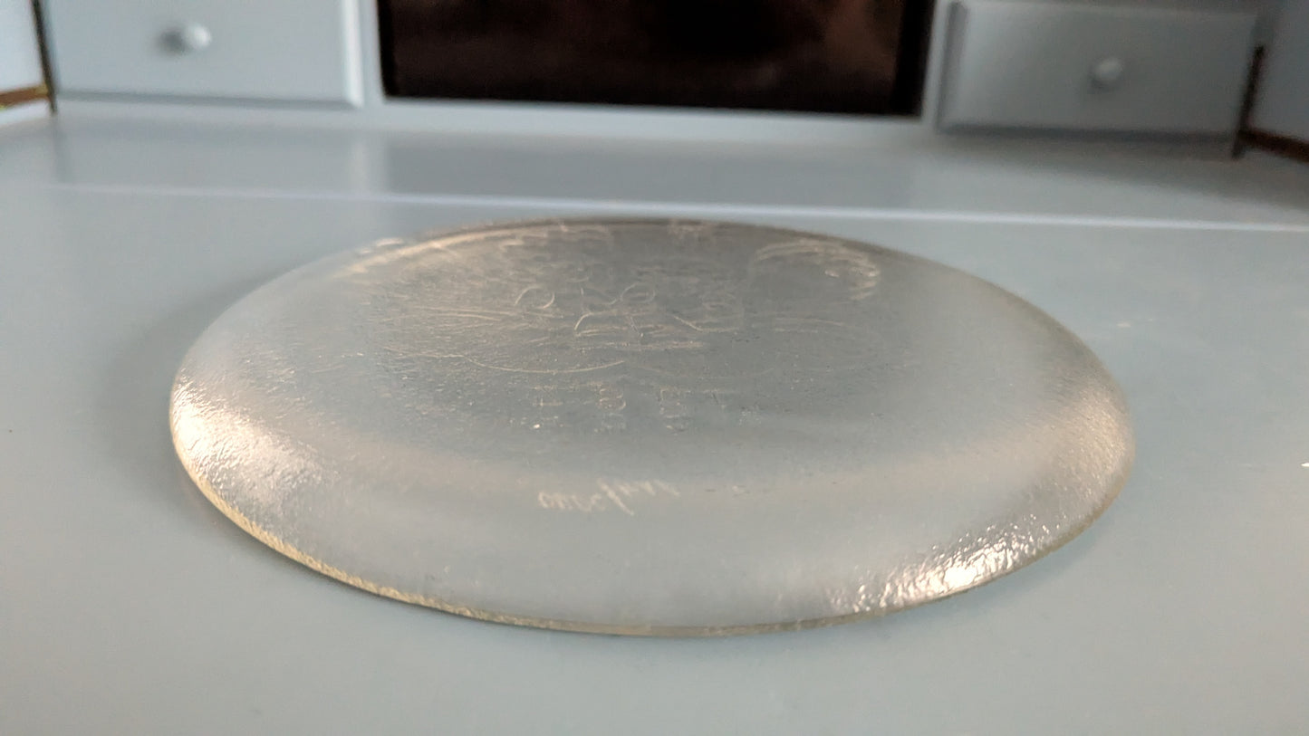 Humppila Enkelit 1984 Numeroitu 184/2000 Joululautanen (Sign. Kaija Aarikka)