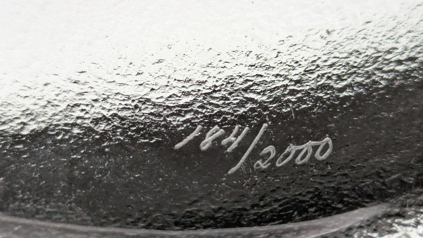 Humppila Enkelit 1984 Numeroitu 184/2000 Joululautanen (Sign. Kaija Aarikka)