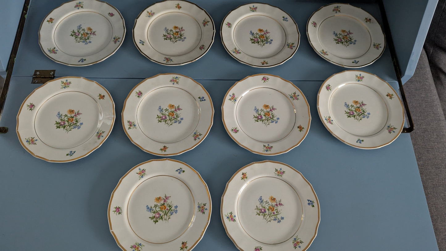 Arabia Liisa Leivoslautanen / Leipälautanen (10kpl, 1951-1960)