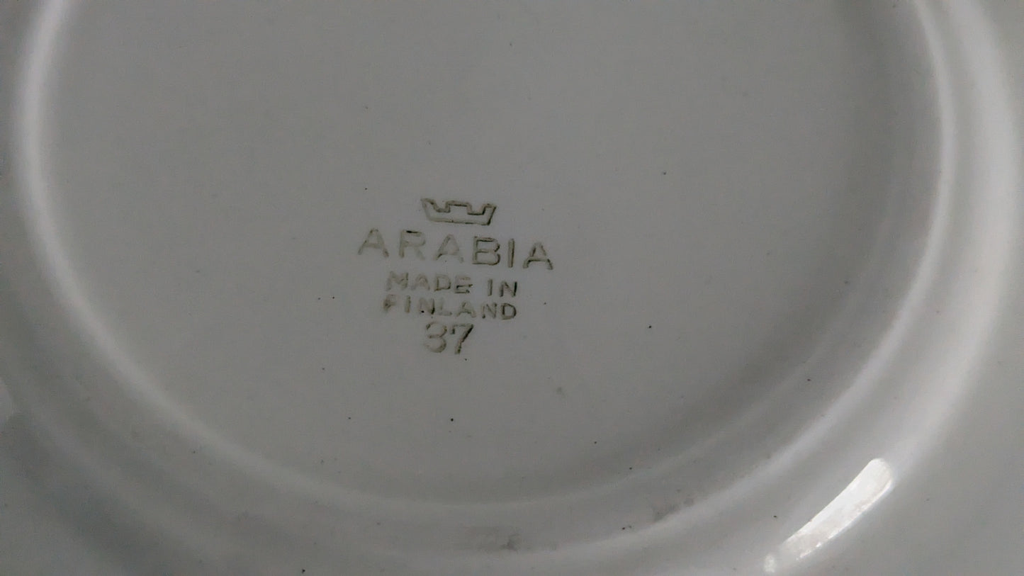 Arabia Liisa Leivoslautanen / Leipälautanen (10kpl, 1951-1960)