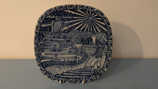 Rörstrand Joululautanen 1977 (Gunnar Nylund)