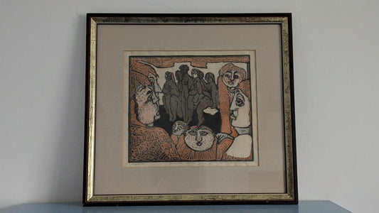 Pertti Kolehmainen - Olematon Olotila (Signeerattu Grafiikka 1982)