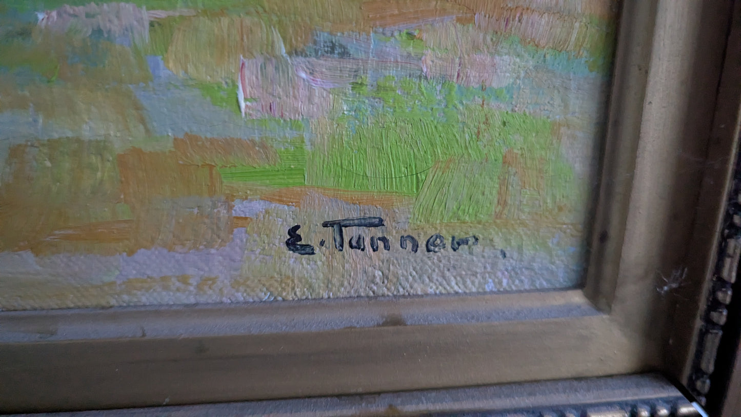 Eino Tanner - Signeerattu Öljyvärimaalaus