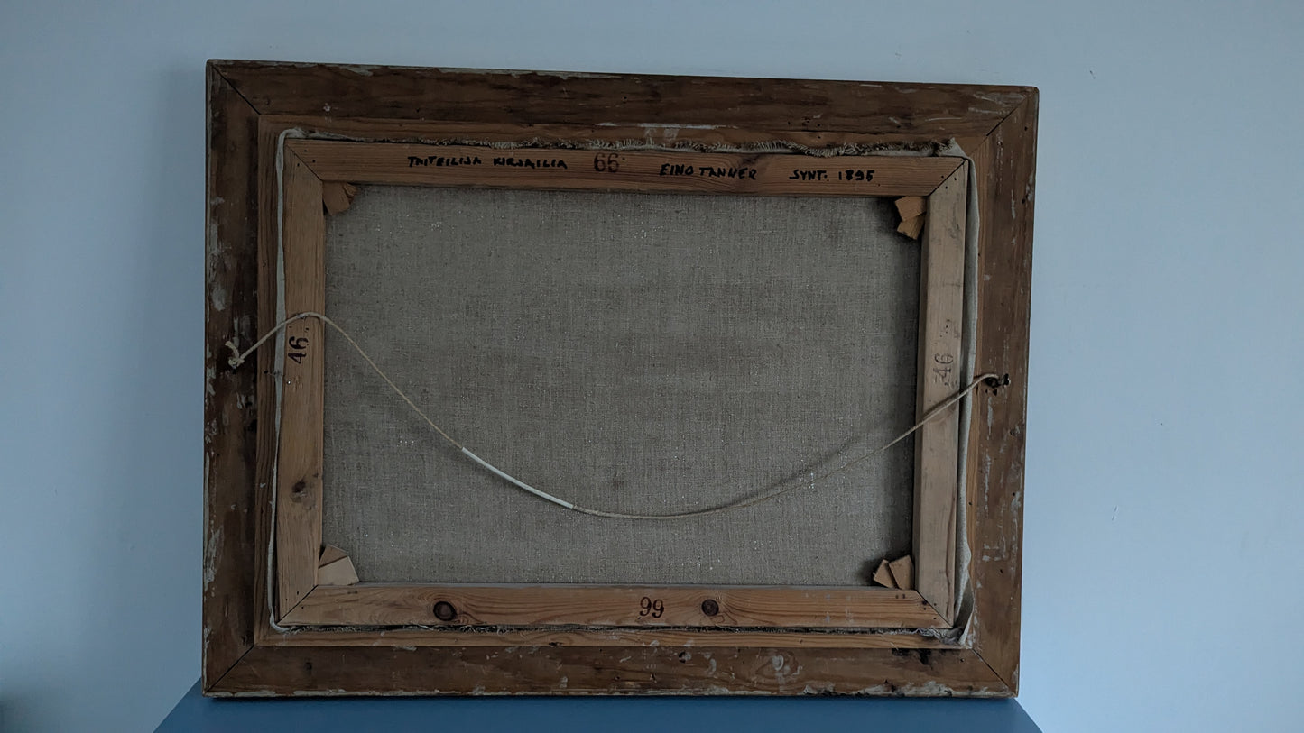 Eino Tanner - Signeerattu Öljyvärimaalaus