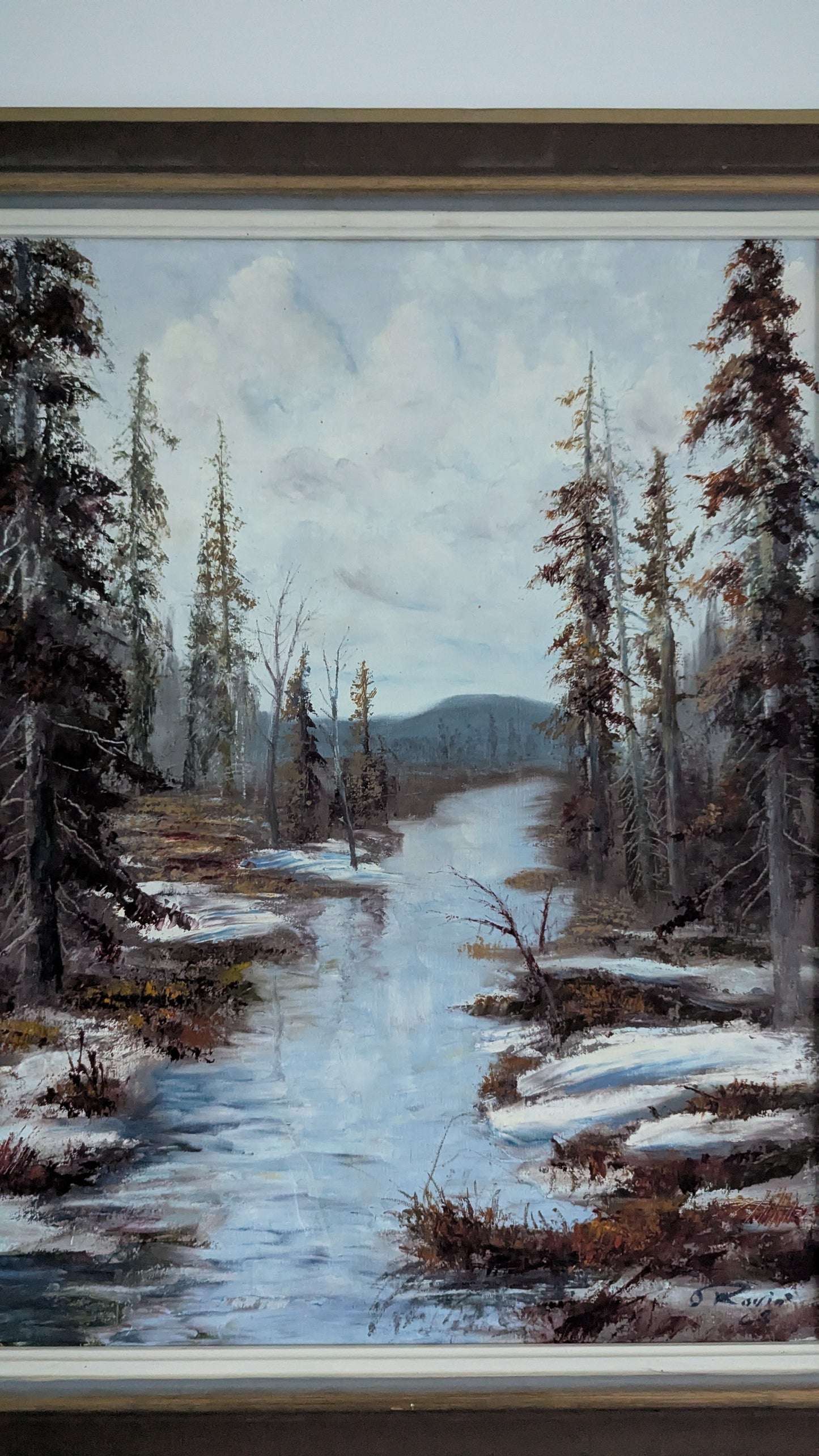 Olavi Rovio - Signeerattu Öljyvärimaalaus (1968)