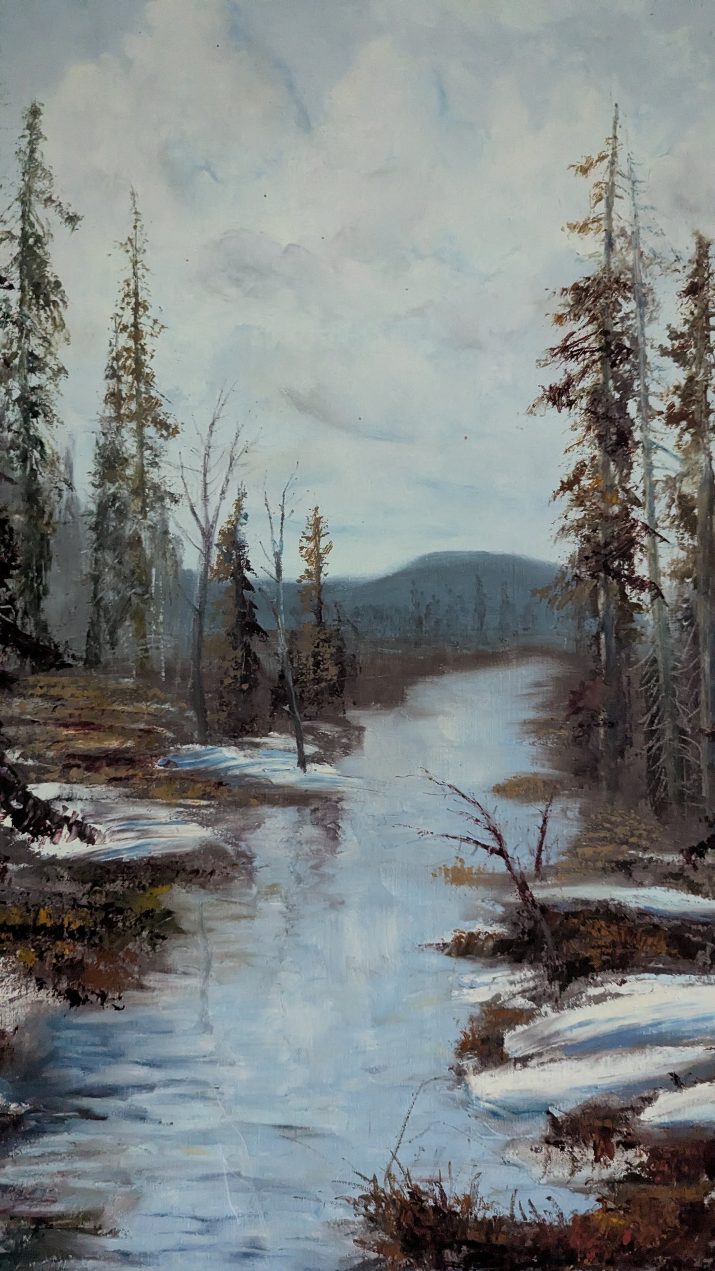 Olavi Rovio - Signeerattu Öljyvärimaalaus (1968)