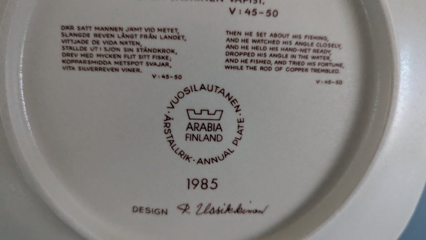 Arabia Kalevala Vuosilautanen 1985 (Raija Uosikkinen)