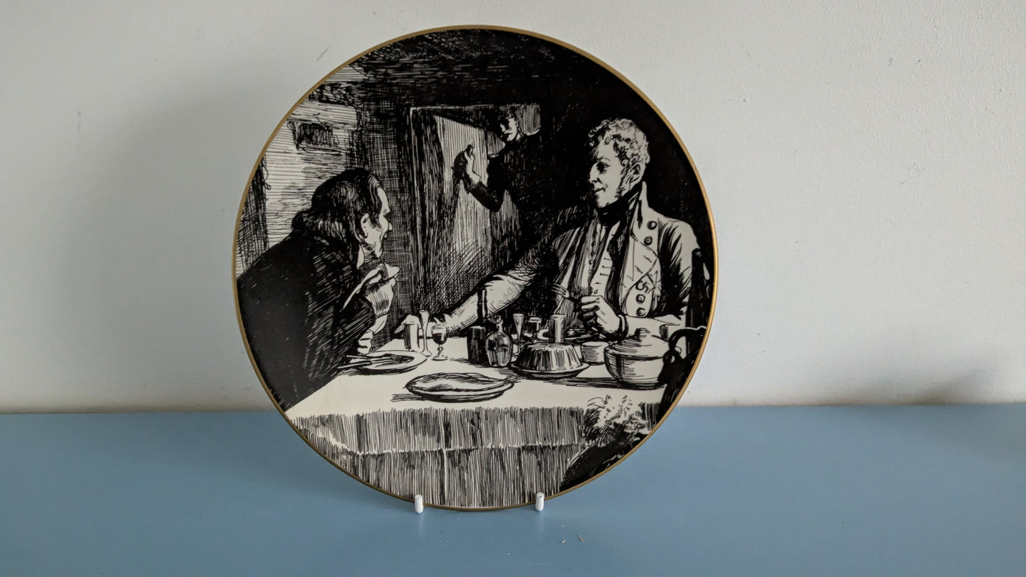 Arabia Vänrikki Stoolin Tarinat - Sandels Seinälautanen (Albert Edelfelt)