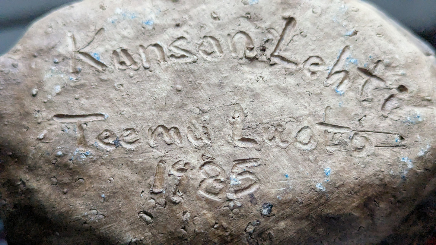 Teemu Luoto - Siili Figuuri (Kansan Lehti, Signeerattu, 1985)