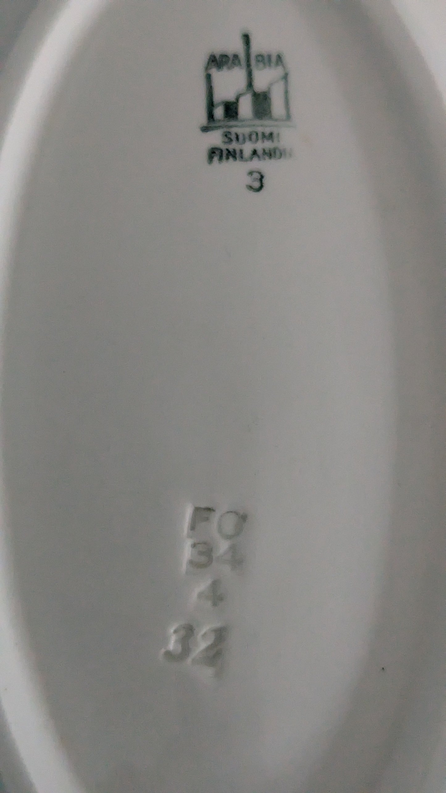 Arabia Terttu Tarjoiluvati / Sillivati (1934-1939, Tyra Lundgren)