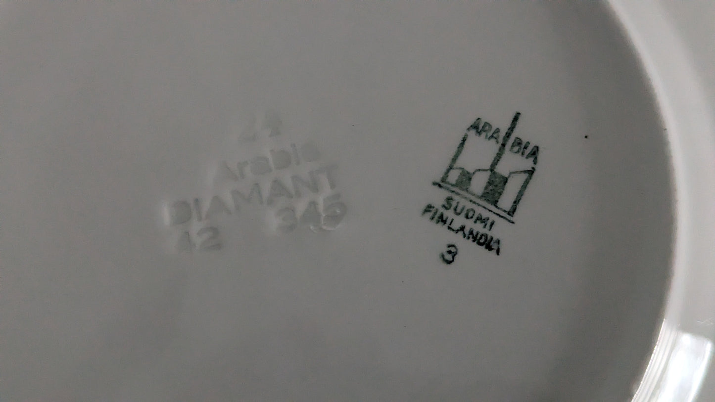 Arabia Terttu Leivoslautanen / Leipälautanen (1934-1939, Tyra Lundgren)