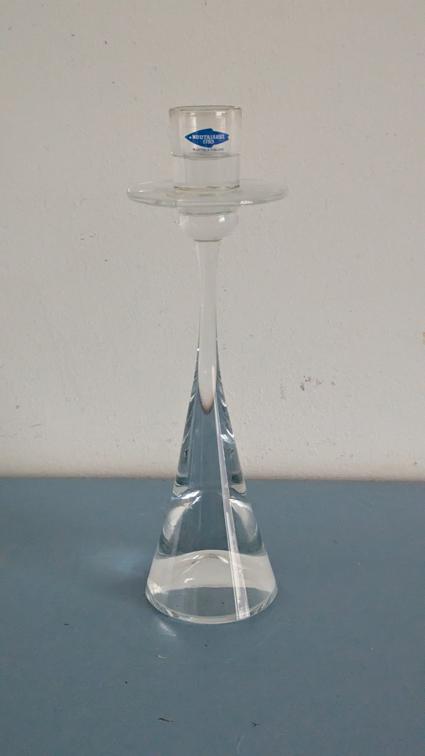 Nuutajärvi - Aurora Kynttilänjalka (1976-1996, 19cm, Heikki Orvola)