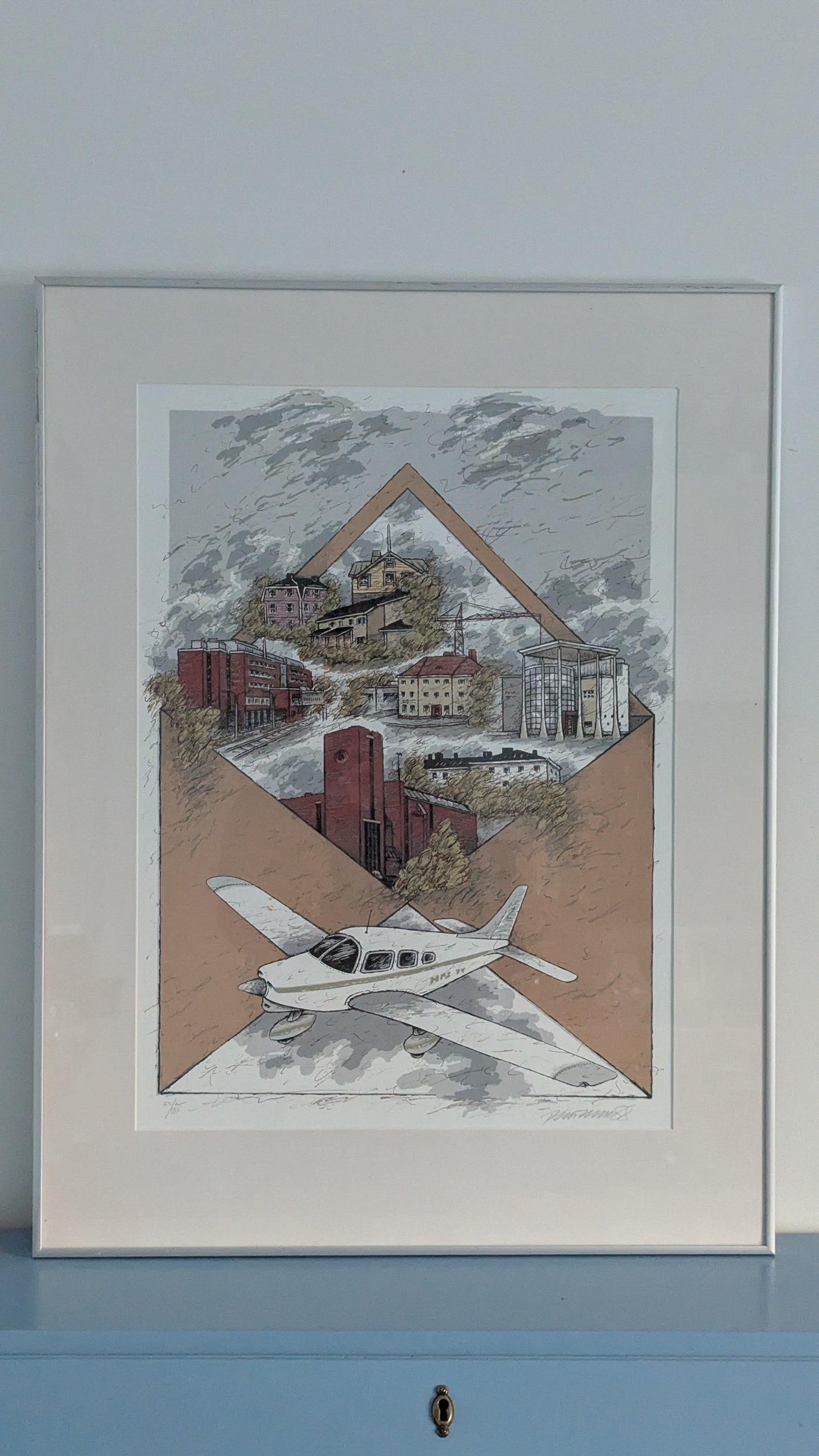 Raimo Kanerva - Signeerattu Serigrafia (1988)