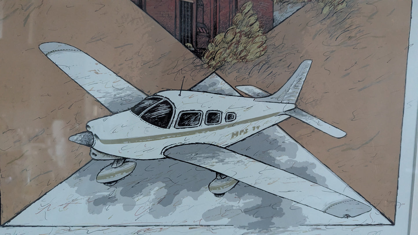 Raimo Kanerva - Signeerattu Serigrafia (1988)