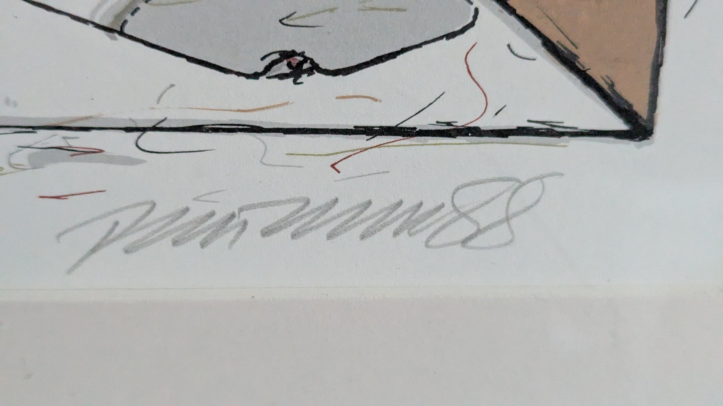 Raimo Kanerva - Signeerattu Serigrafia (1988)