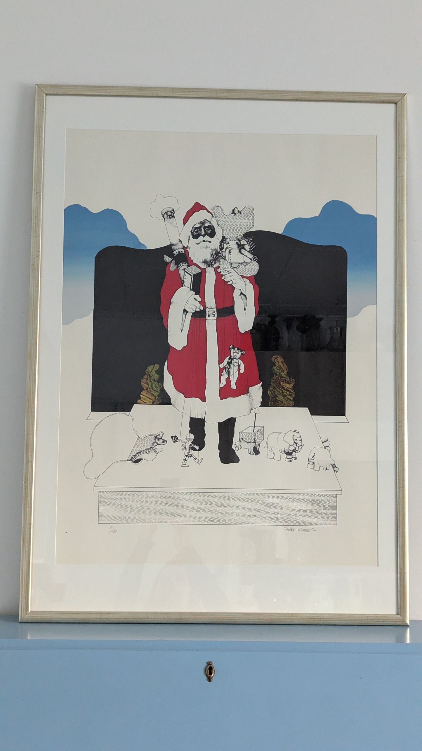 Raimo Kanerva - Signeerattu Grafiikka (1971, 11/40)