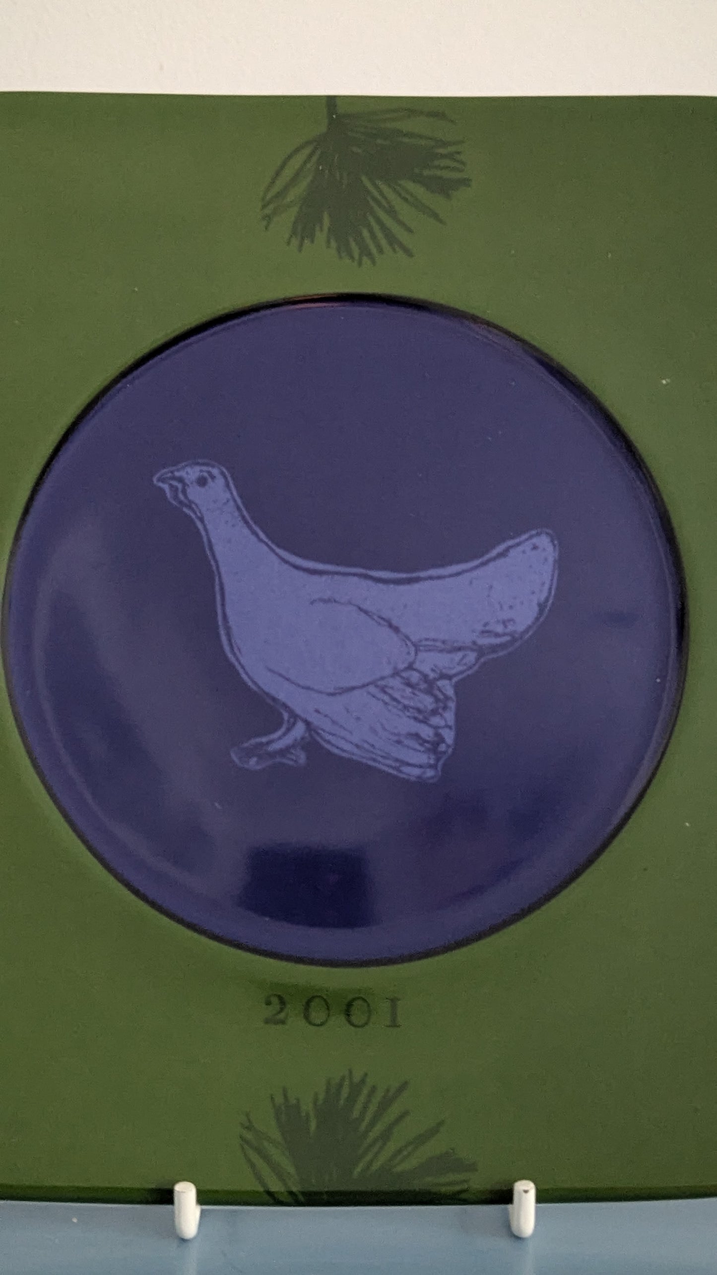 Arabia Flora & Fauna Riekko / Mänty Seinälautanen 2001