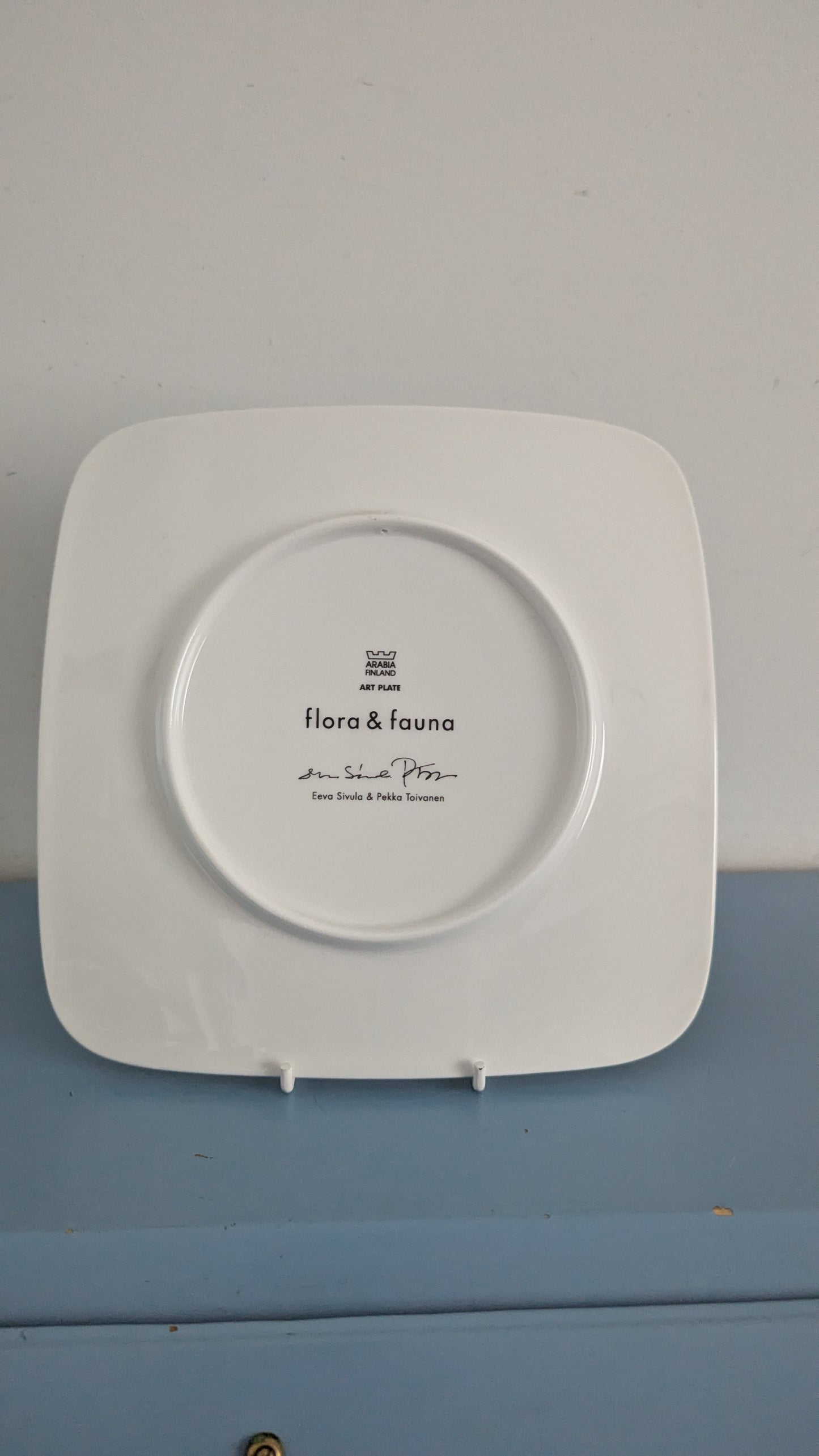 Arabia Flora & Fauna Riekko / Mänty Seinälautanen 2001